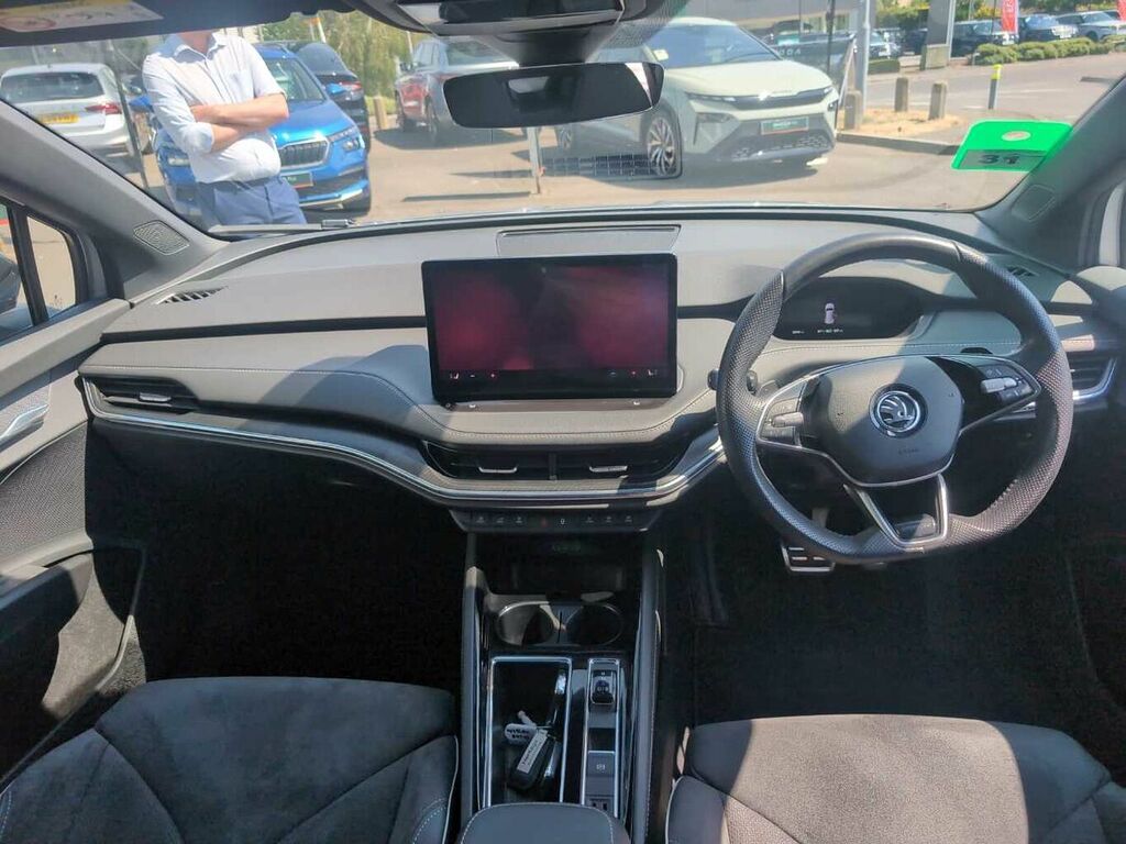 Skoda ENYAQ Skoda Enyaq 85 Edition 82 Kwh 286 Ps Single Speed Silver #12