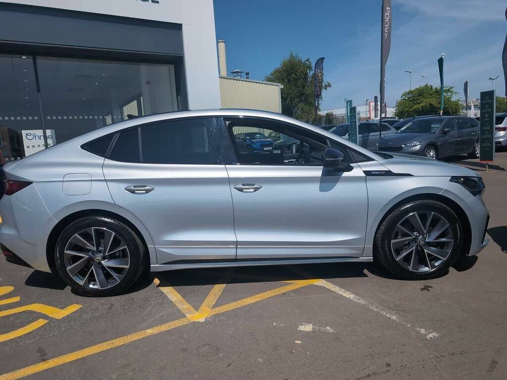 Skoda ENYAQ 210Kw 85X Sportline Plus 82Kwh 4X4 Silver #4