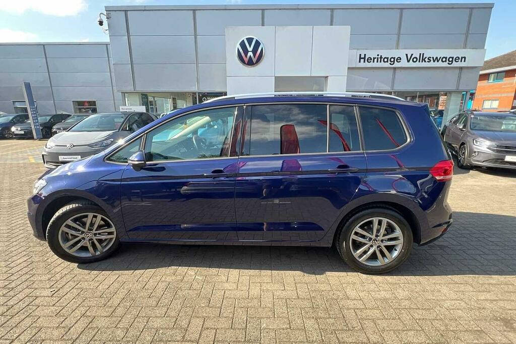 Volkswagen Touran 1.5 Tsi Evo Match Dsg Blue #4