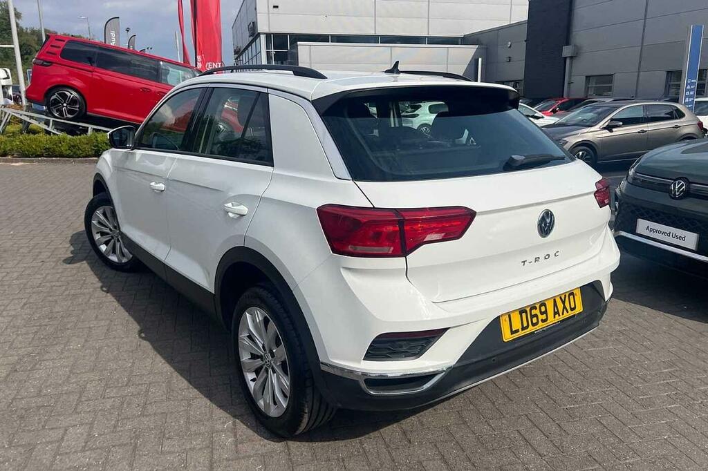 Volkswagen T-Roc 2.0 Tdi Se Dsg White #3