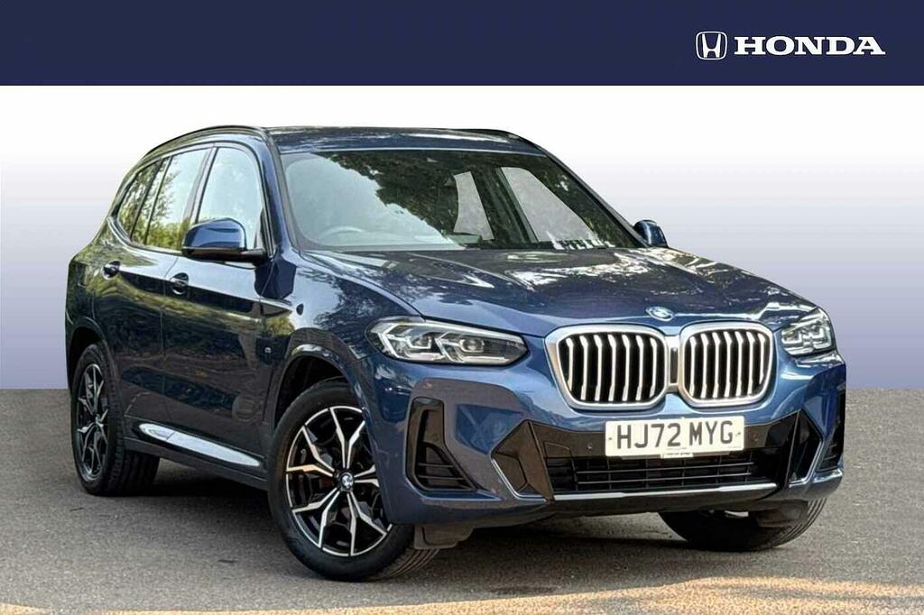 BMW X3 Xdrive20i Mht M Sport Step HJ72MYG Blue