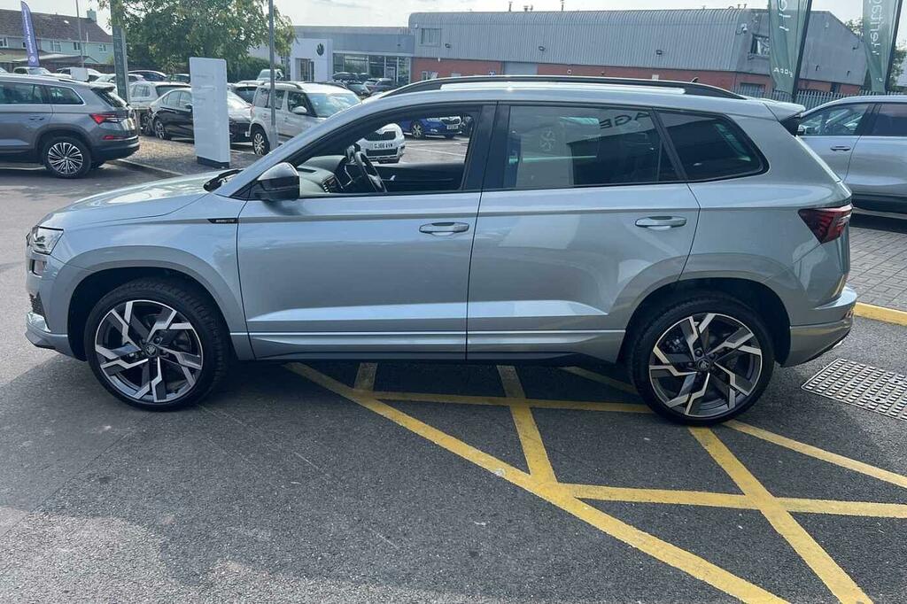 Skoda Karoq 1.5 Tsi Sportline Edition Silver #4