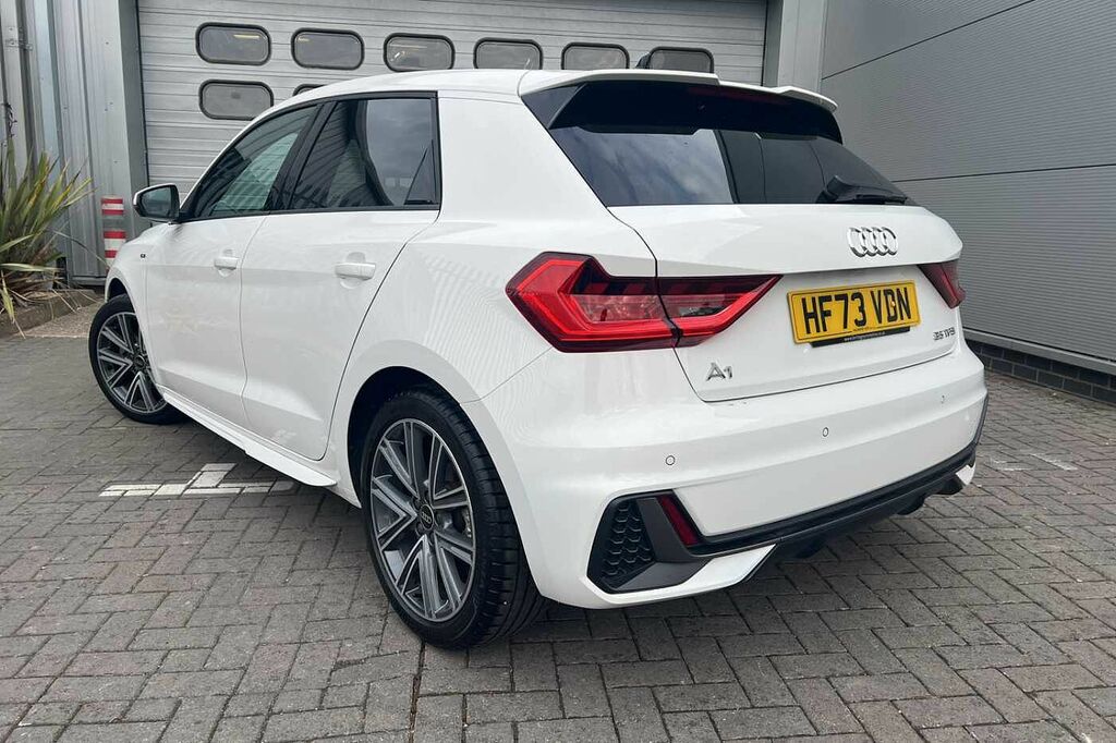 Audi A1 S Line 35 Tfsi 150 Ps S Tronic HF73VDN White #3