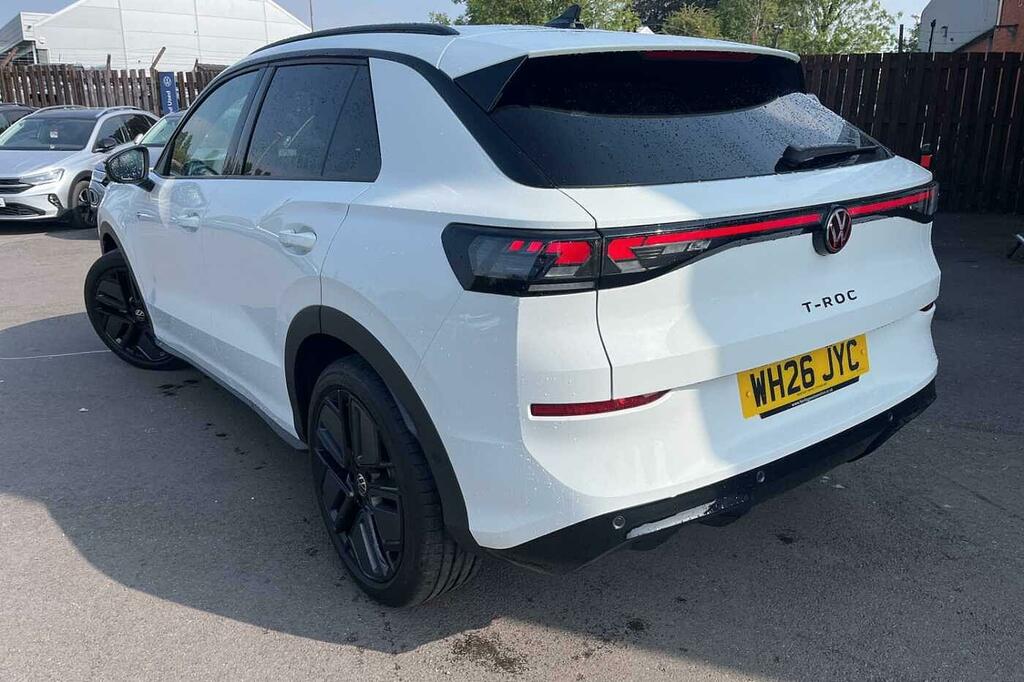 Volkswagen T-Roc 1.5 Etsi Mhev R-line Suv Hybrid Dsg Eur White #3
