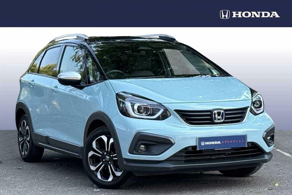 Honda Jazz 1.5 H I-mmd Crosstar Ex Hatchback Hybri Blue