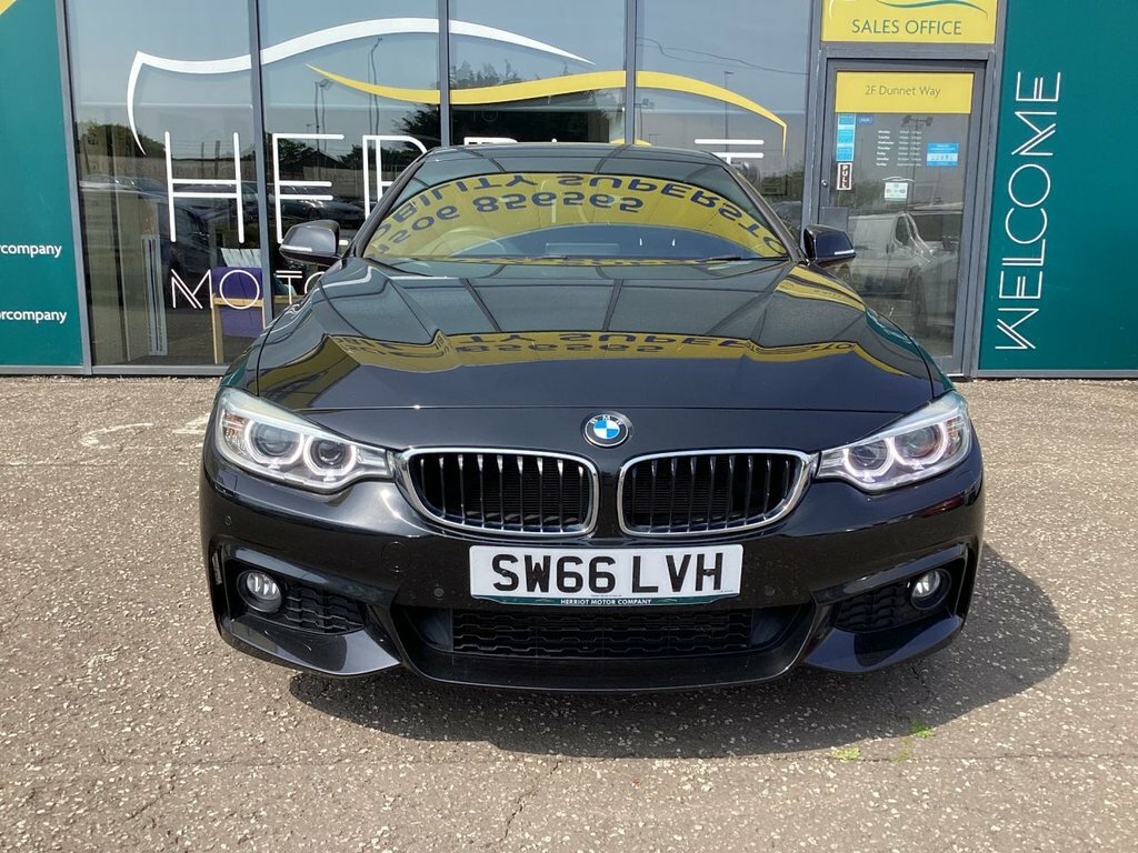 BMW 4 Series Gran Coupe 2L M Sport Black #2