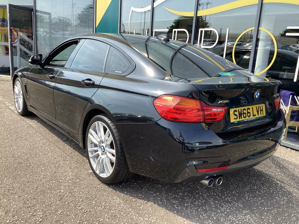 BMW 4 Series Gran Coupe 2L M Sport Black #6