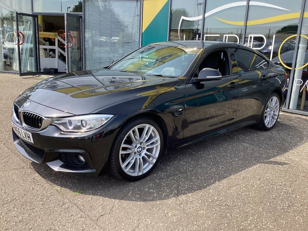 BMW 4 Series Gran Coupe 2L M Sport Black #4