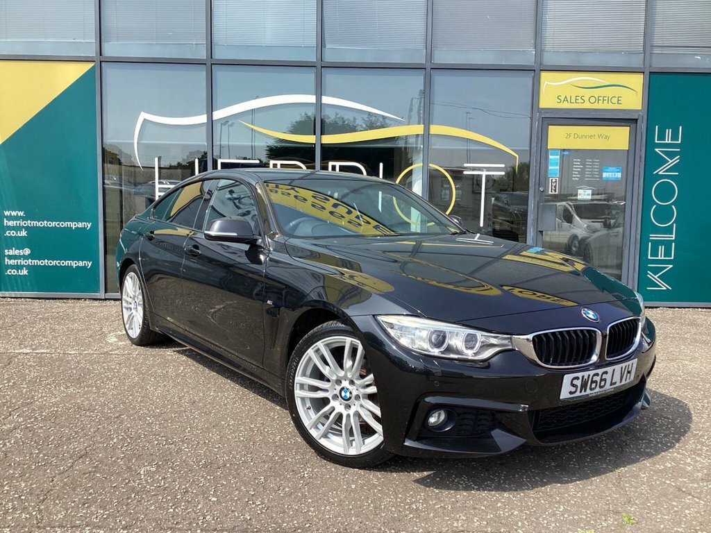 BMW 4 Series Gran Coupe 2L M Sport Black