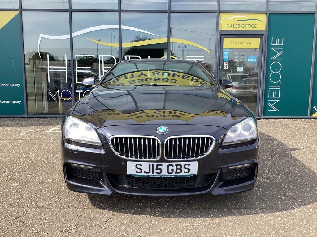 BMW 6 Series Gran Coupe 3L M Sport Black #2
