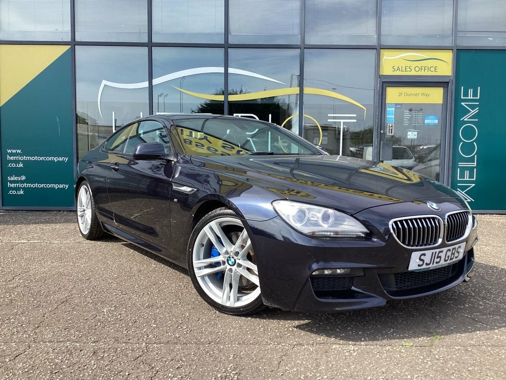 BMW 6 Series Gran Coupe 3L M Sport Black