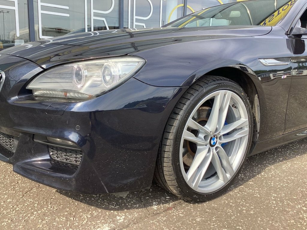 BMW 6 Series Gran Coupe 3L M Sport Black #6
