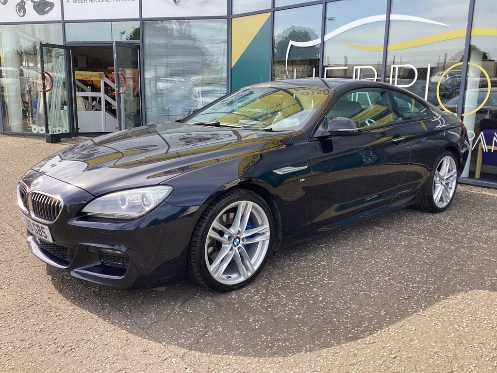BMW 6 Series Gran Coupe 3L M Sport Black #3