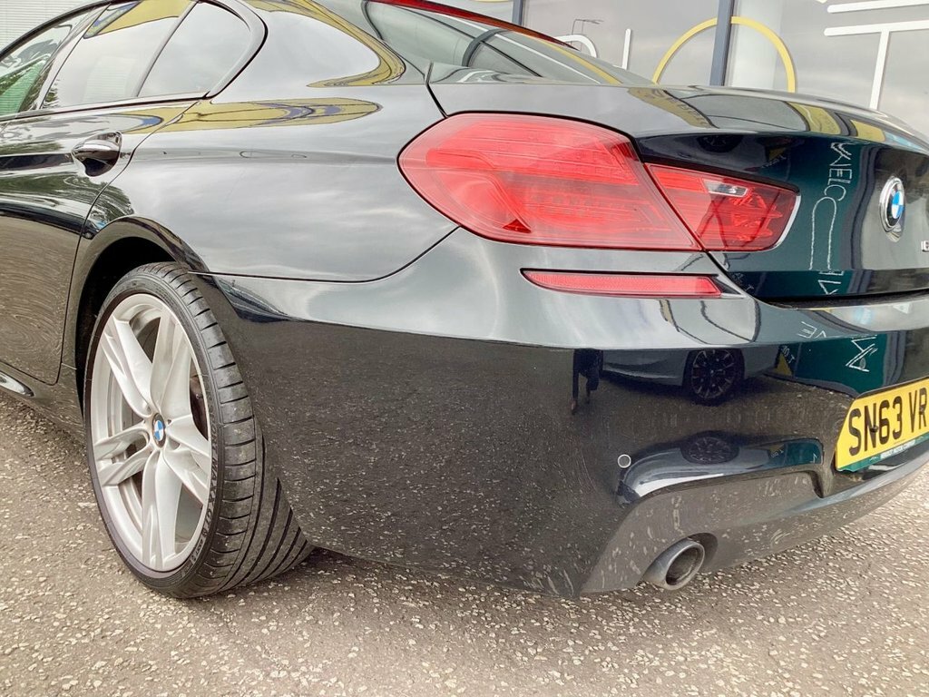BMW 6 Series Gran Coupe 3L M Sport Black #5