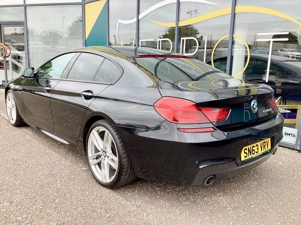 BMW 6 Series Gran Coupe 3L M Sport Black #4