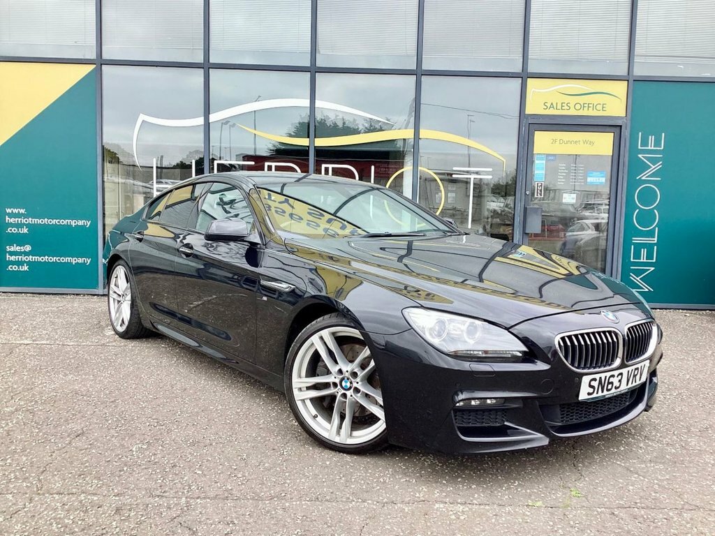 BMW 6 Series Gran Coupe 3L M Sport Black