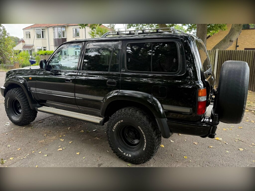 Toyota Land Cruiser 4.5 VX Black #6