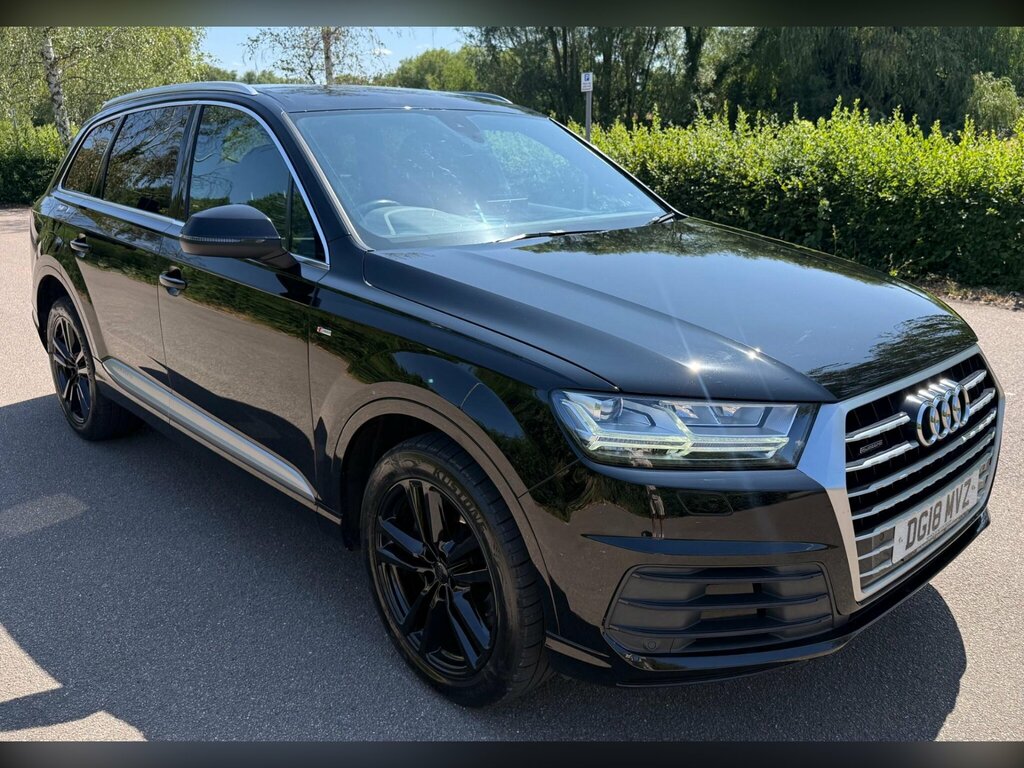 Audi Q7 3.0 Tdi V6 S Line Tiptronic Quattro Euro 6 Ss 5 Black