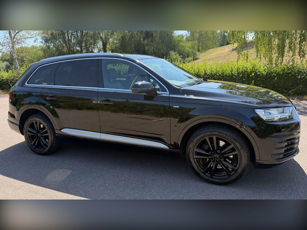 Audi Q7 Tdi Quattro S Line Black Edition Black #12