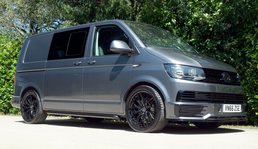 Volkswagen Transporter 2.0 Tdi T32 Bluemotion Tech Highline Grey #4