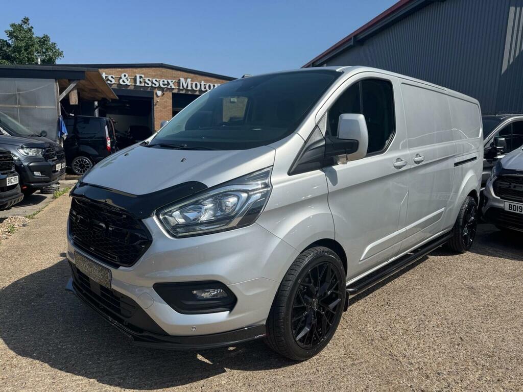 Ford Transit Custom Panel Van 2.0 300 Ecoblue Limited L2 H1 Euro 6 S YR23VOJ Silver #3