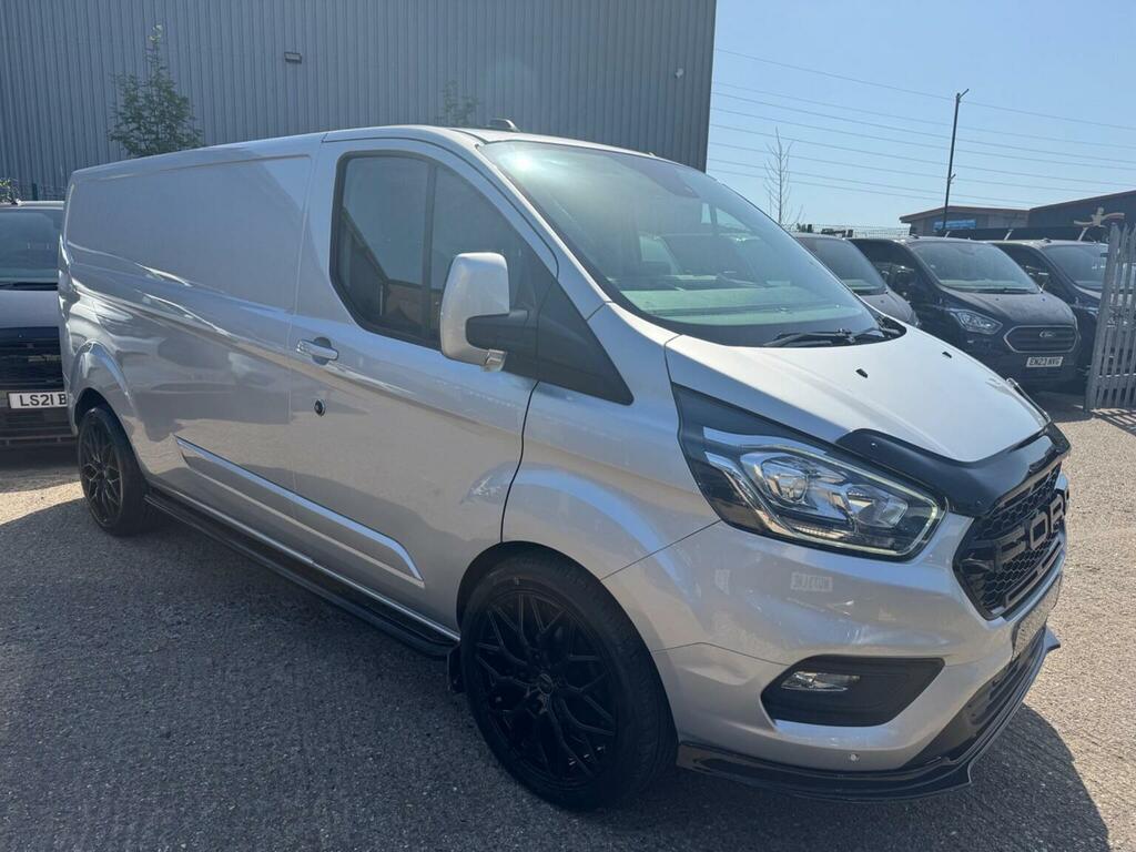 Ford Transit Custom Panel Van 2.0 300 Ecoblue Limited L2 H1 Euro 6 S YR23VOJ Silver #6