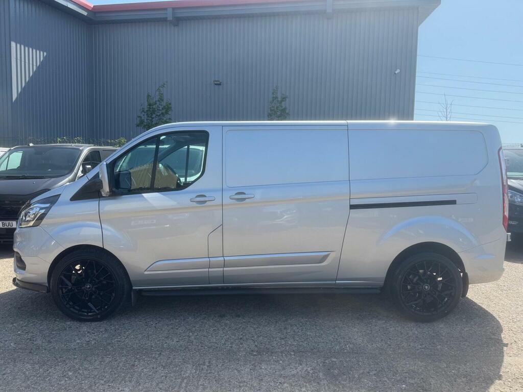 Ford Transit Custom Panel Van 2.0 300 Ecoblue Limited L2 H1 Euro 6 S YR23VOJ Silver #4