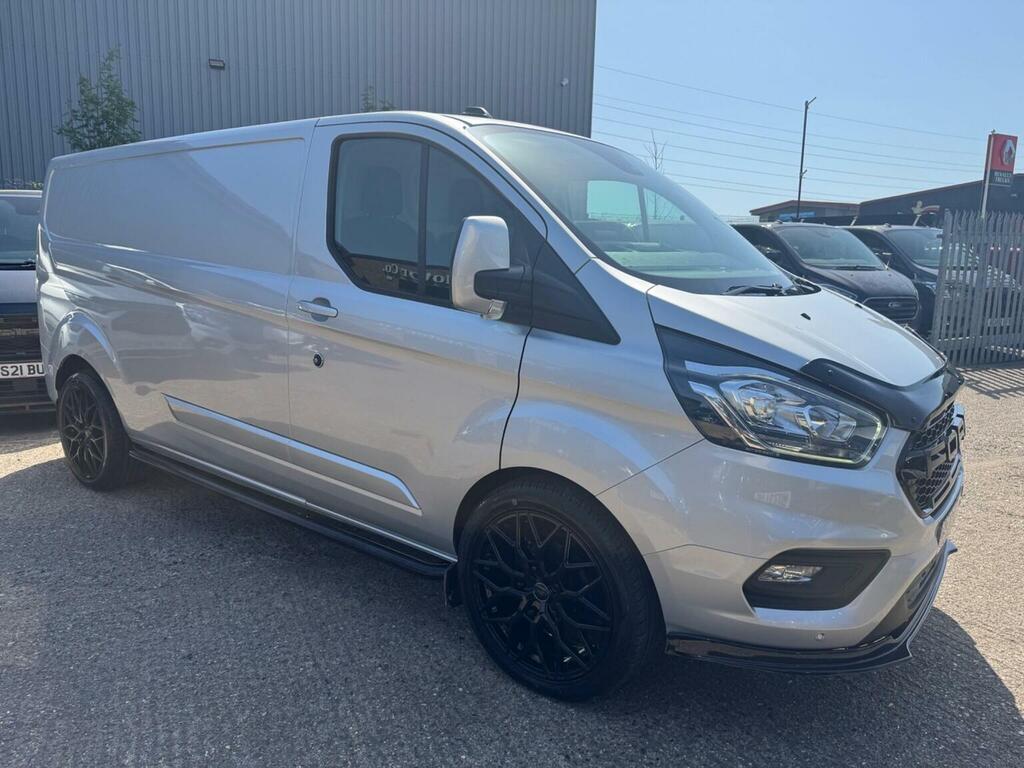 Ford Transit Custom Panel Van 2.0 300 Ecoblue Limited L2 H1 Euro 6 S YR23VOJ Silver #5