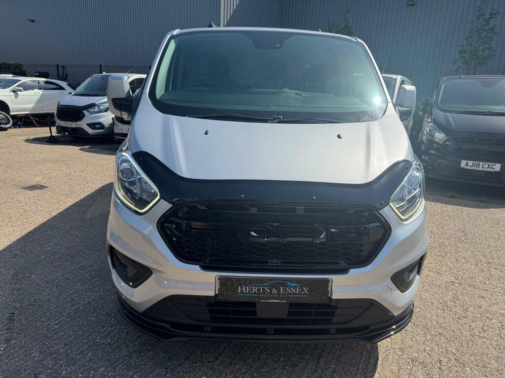 Ford Transit Custom Panel Van 2.0 300 Ecoblue Limited L2 H1 Euro 6 S YR23VOJ Silver #2
