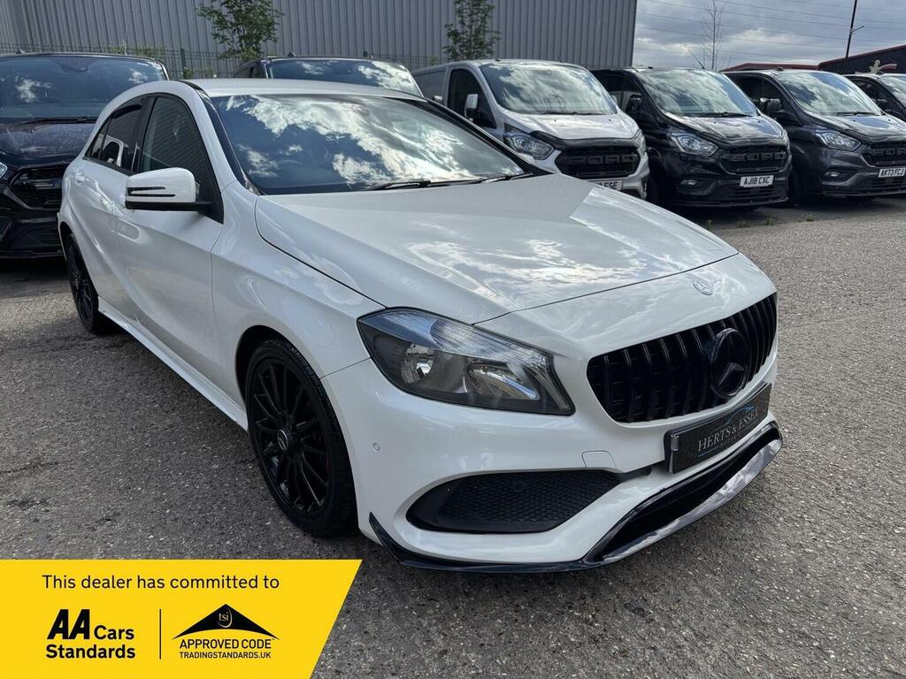 Mercedes-Benz A Class 1.5 A180d Amg Line Executive Euro 6 Ss White