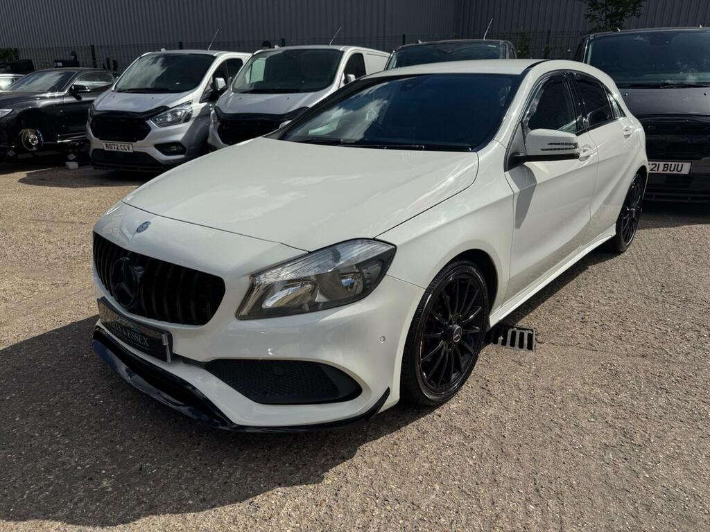 Mercedes-Benz A Class 1.5 A180d Amg Line Executive Euro 6 Ss White #3