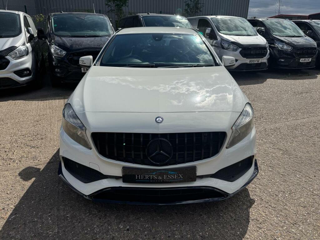 Mercedes-Benz A Class 1.5 A180d Amg Line Executive Euro 6 Ss White #2