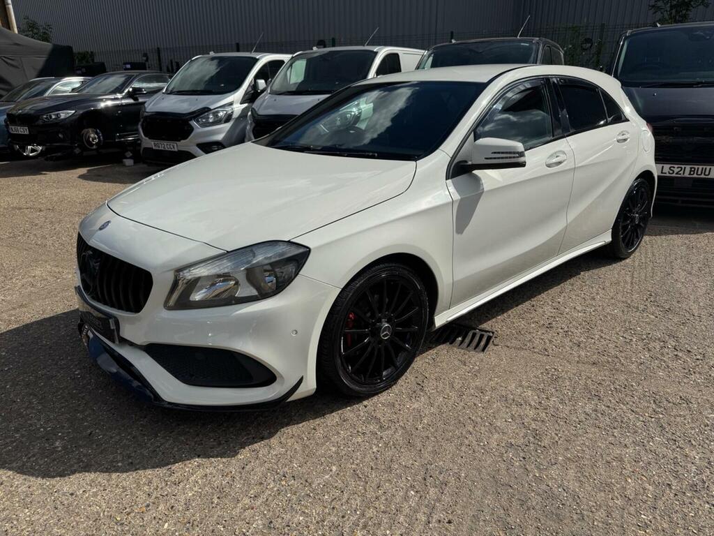 Mercedes-Benz A Class 1.5 A180d Amg Line Executive Euro 6 Ss White #6