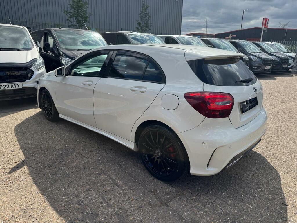 Mercedes-Benz A Class 1.5 A180d Amg Line Executive Euro 6 Ss White #4