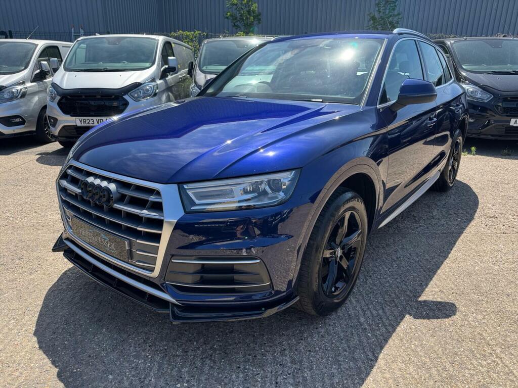 Audi Q5 2.0 Tdi 40 Sport S Tronic Quattro Euro 6 Ss Blue #3
