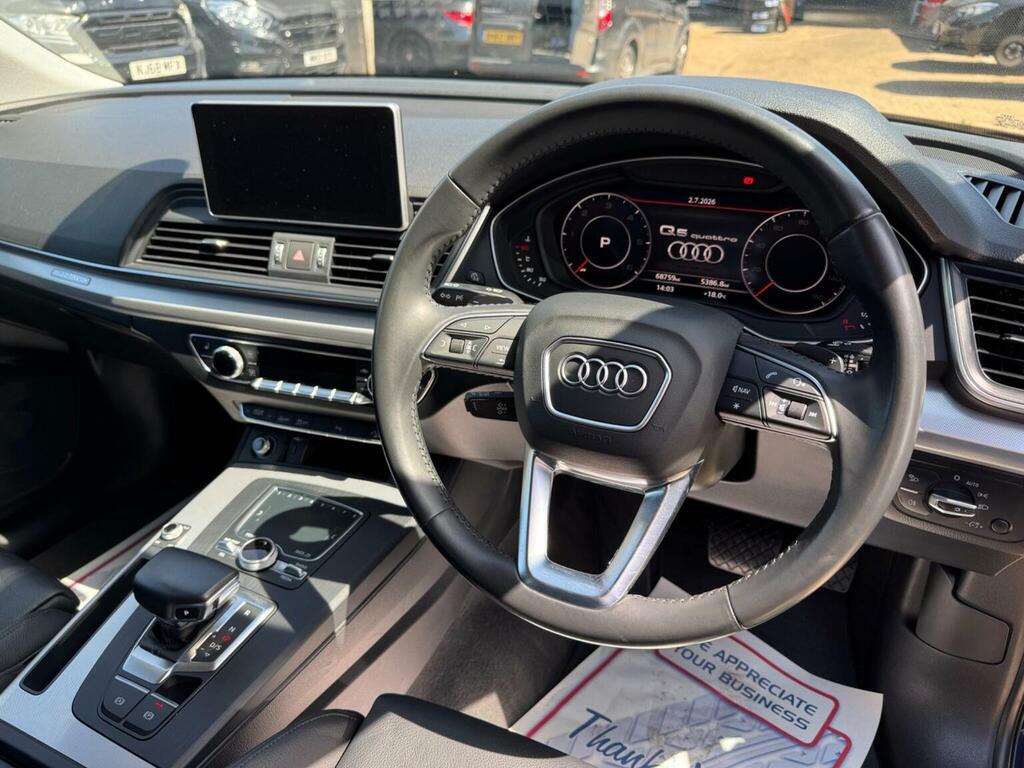 Audi Q5 2.0 Tfsi S Line S Tronic Quattro Euro 6 Ss Blue #36