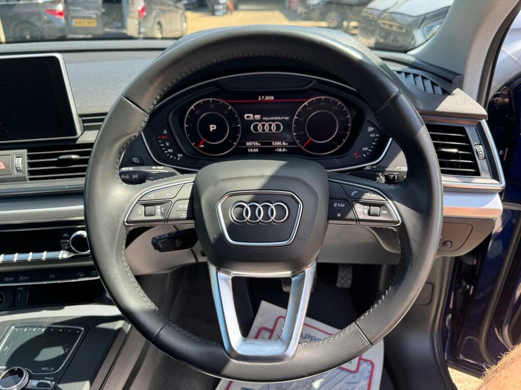 Audi Q5 2.0 Tfsi S Line S Tronic Quattro Euro 6 Ss Blue #35