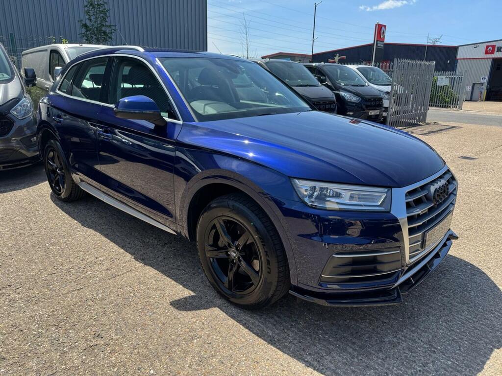 Audi Q5 2.0 Tdi 40 Sport S Tronic Quattro Euro 6 Ss Blue #5