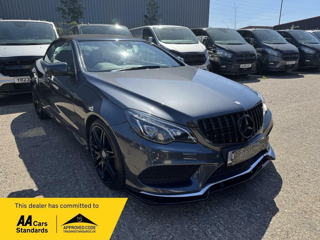 Mercedes-Benz E Class 2.1 E220 Bluetec Amg Line Cabriolet G-tronic Euro Grey