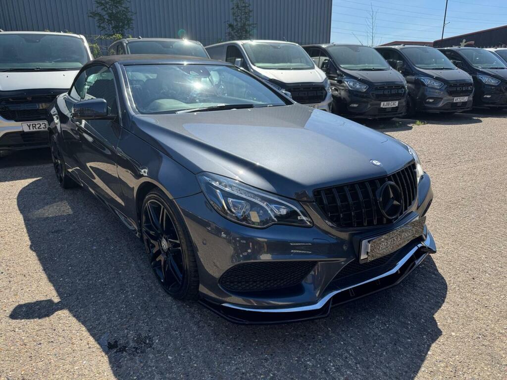 Mercedes-Benz E Class 2.1 E220 Bluetec Amg Line Cabriolet G-tronic Euro Grey #6