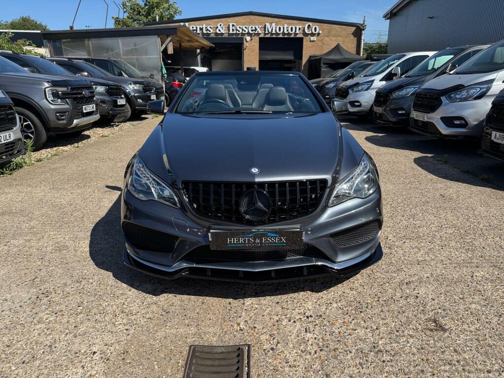 Mercedes-Benz E Class 2.1 E220 Bluetec Amg Line Cabriolet G-tronic Euro Grey #2