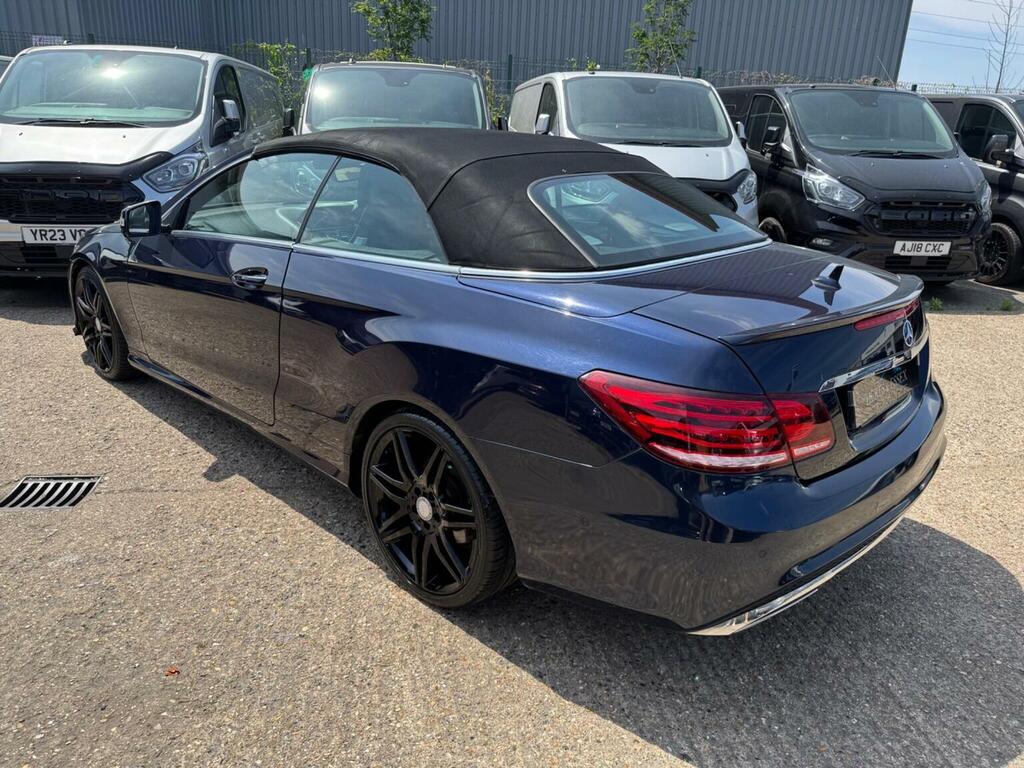 Mercedes-Benz E Class 2.1 E220d Amg Line Edition Premium Cabriolet G-t Blue #6