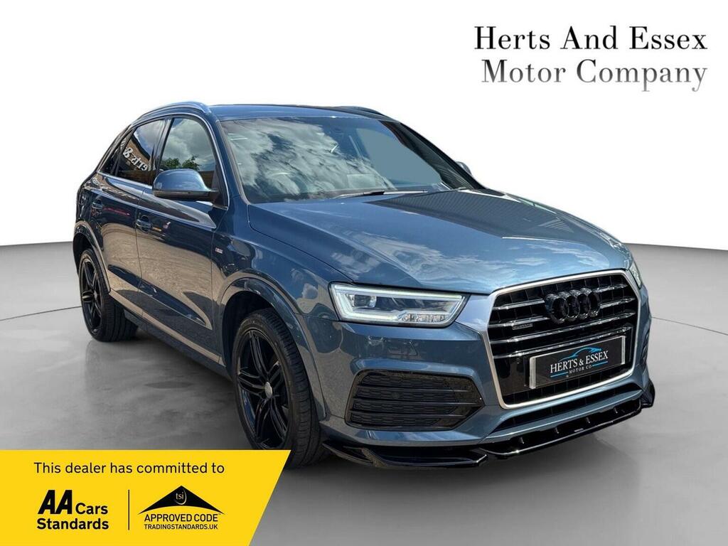 Audi Q3 2.0 Tdi S Line Plus S Tronic Quattro Euro 6 Ss Blue