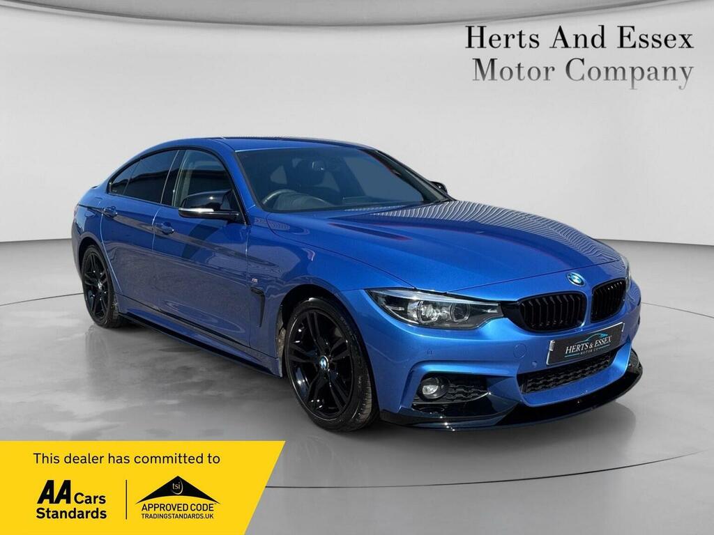 BMW 4 Series Gran Coupe 2.0 420D M Sport Euro 6 Ss Blue