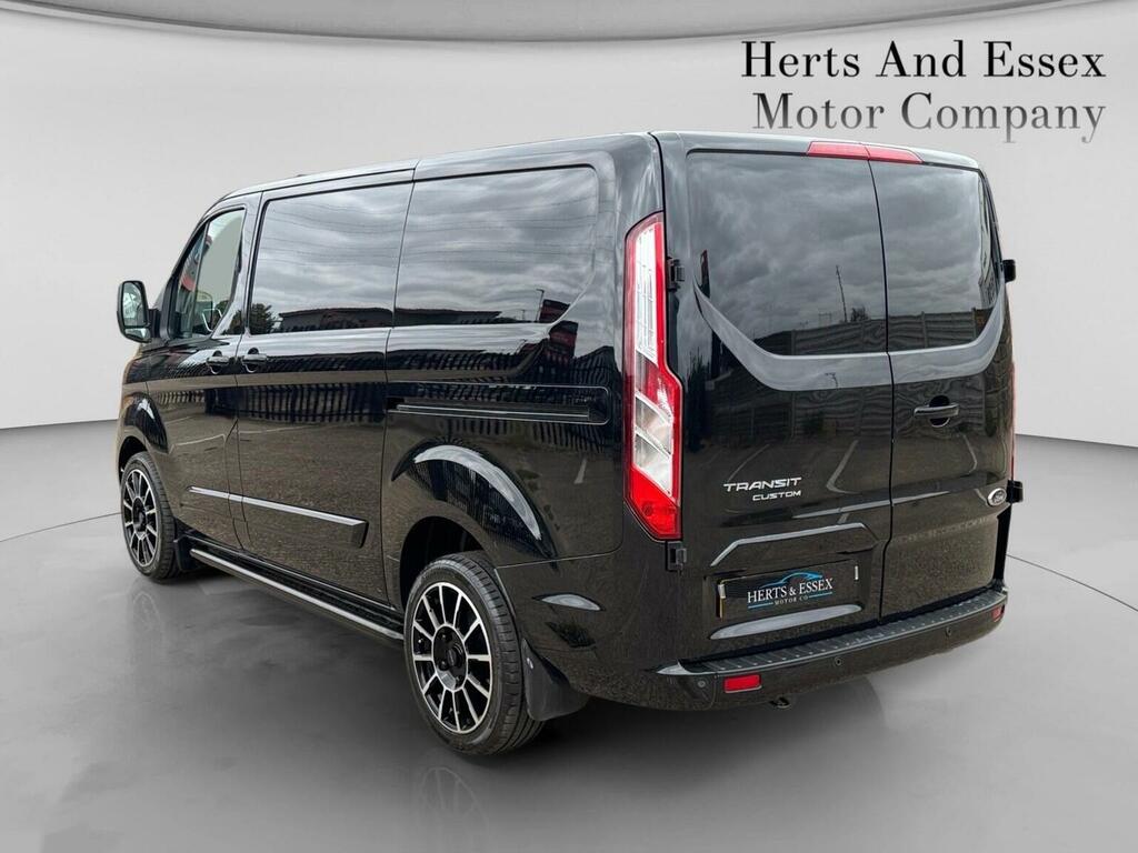 Ford Transit Custom 2.0 300 Ecoblue Limited L1 H1 Euro 6 Ss Black #5
