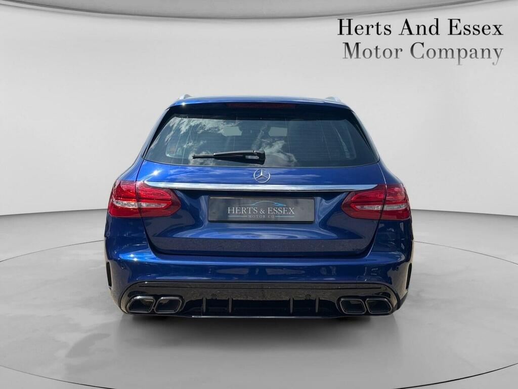 Mercedes-Benz C Class 2.0 C200 Amg Line Premium G-tronic 4Matic Euro Blue #6
