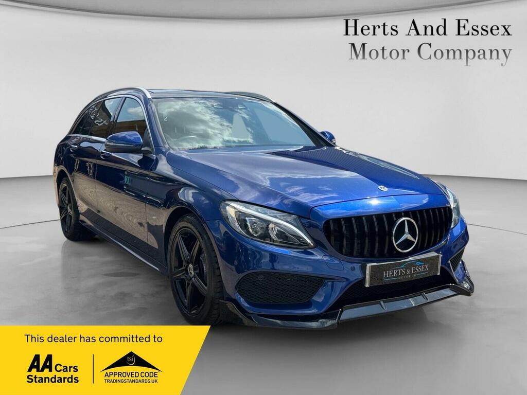 Mercedes-Benz C Class 2.0 C200 Amg Line Premium G-tronic 4Matic Euro Blue