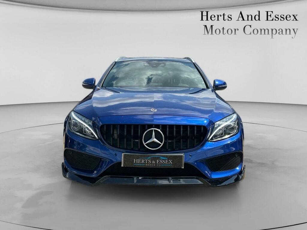 Mercedes-Benz C Class 2.0 C200 Amg Line Premium G-tronic 4Matic Euro Blue #2
