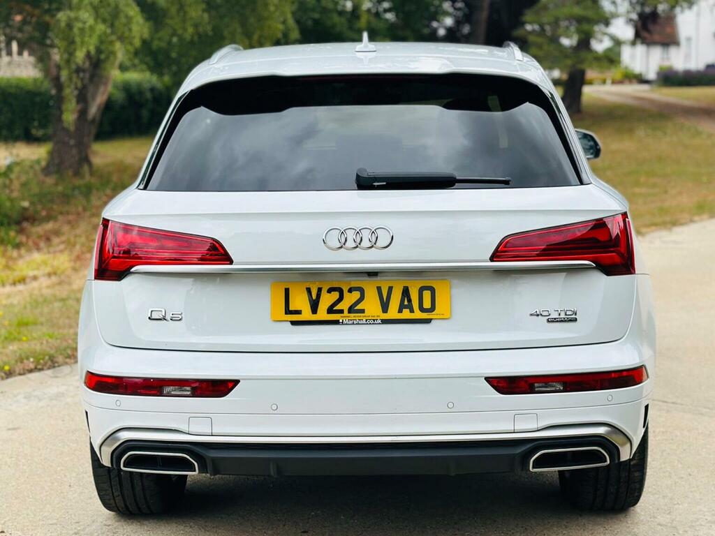 Audi Q5 2.0 Tdi 40 S Line S Tronic Quattro Euro 6 Ss White #6