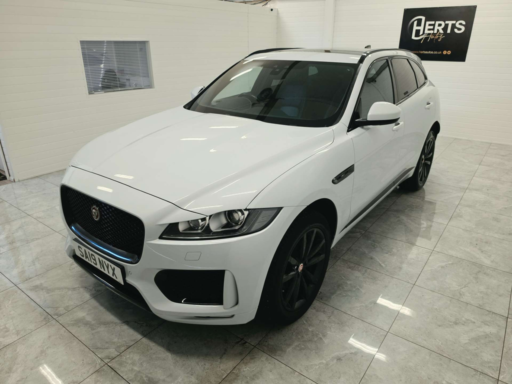 Jaguar F-Pace Chequered Flag Awd D 4Wd White #4